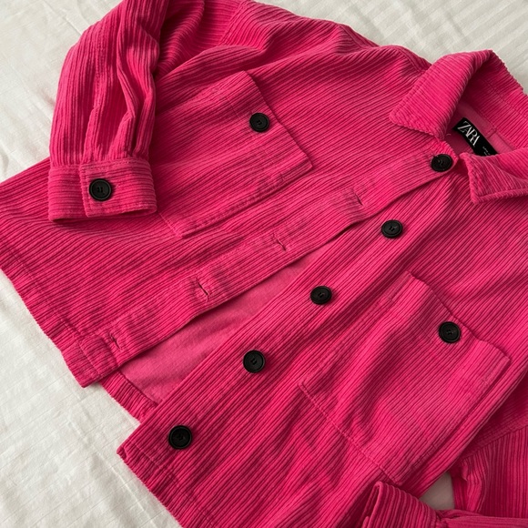 Zara Pink Jacket - Picture 2 of 4